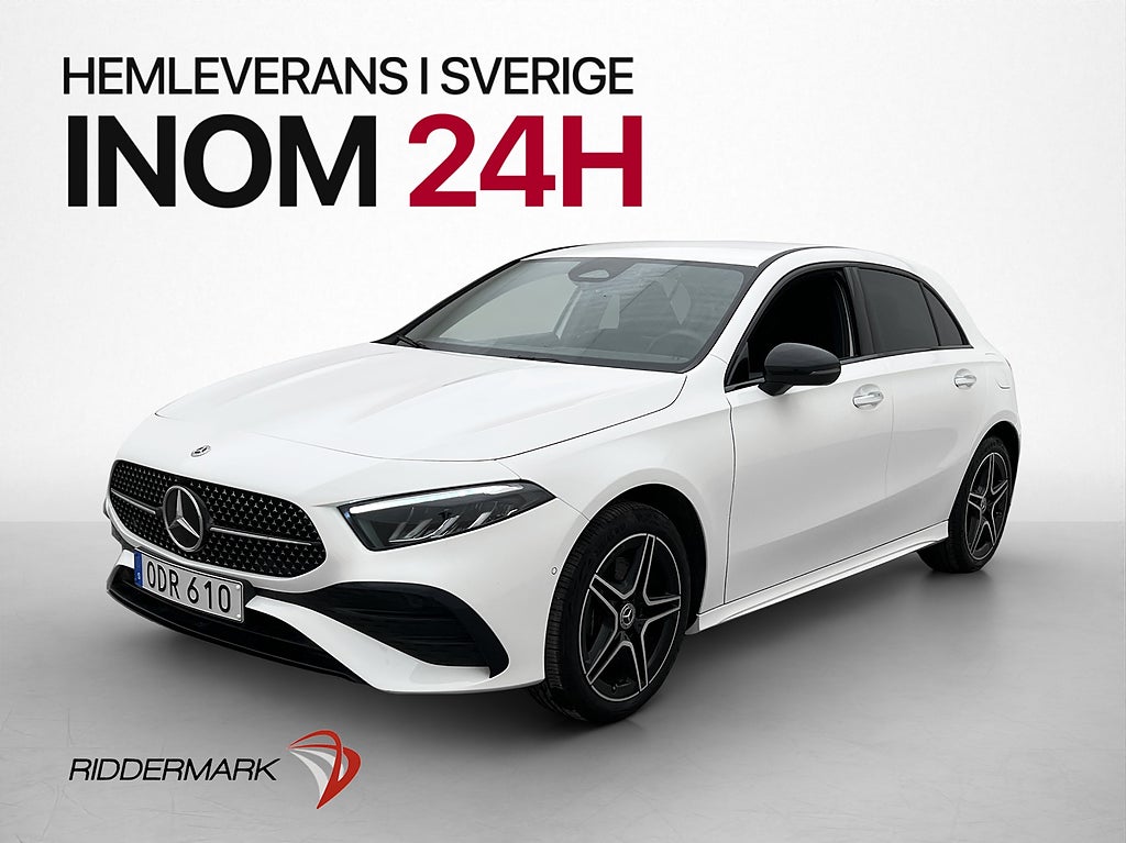 Mercedes-Benz A 250 e 218hk AMG Värmare Kamera Widescreen
