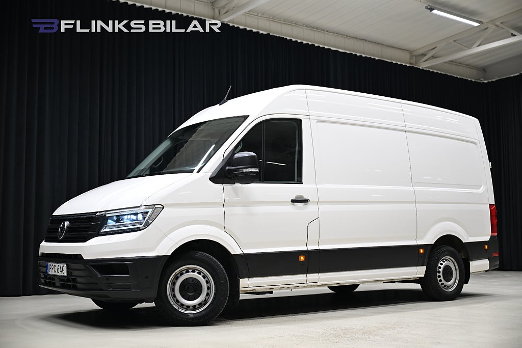 Volkswagen Crafter 177HK Automat|Inredd|LED|Uppvärmt-skåp|Kambytt|Leasbar