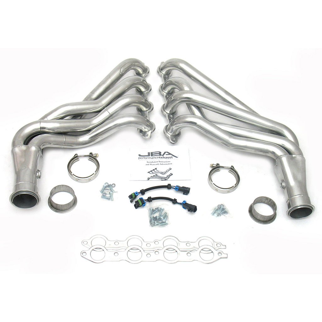 -- JBA Long Tube Headers 2010-2015 Camaro SS 