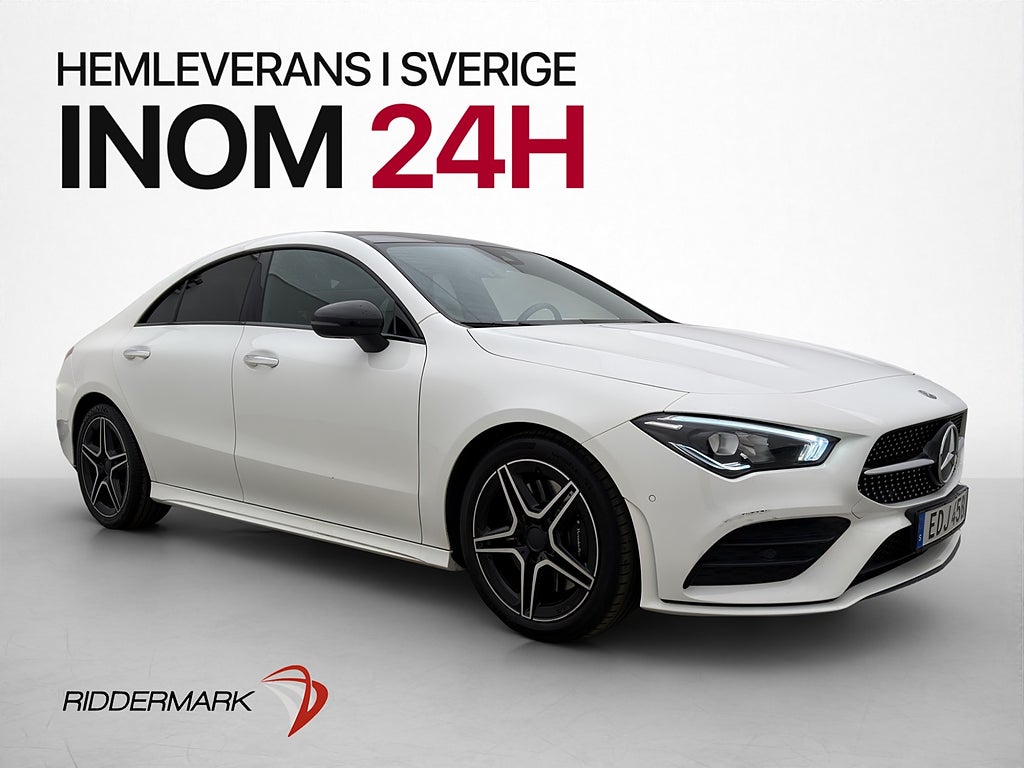 Mercedes-Benz CLA 220 190hk AMG Panorama Wide Kamera Navi
