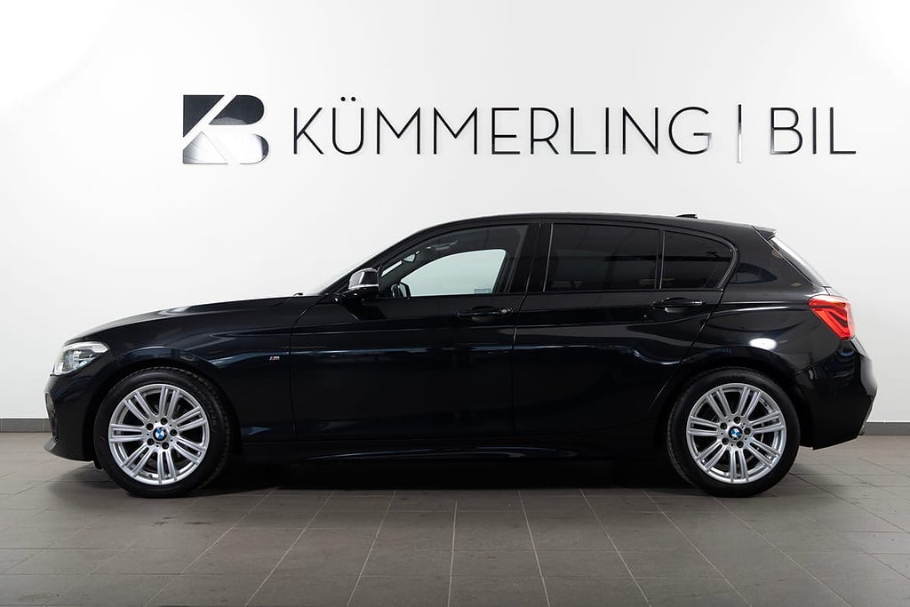 BMW 118I 5-dörrars Steptronic 136hk M-Sport/Svartinnertak...