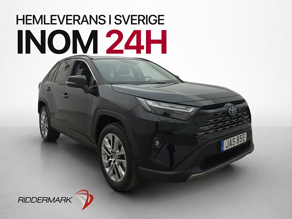 Toyota RAV4 Hybrid AWD Executive Premium 360° Skinn Dragkrok