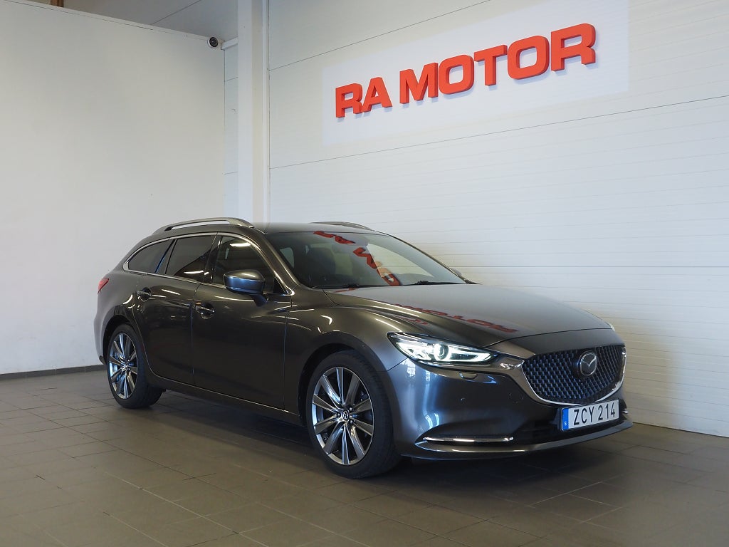 Mazda 6 2.5 SKYACTIV-G Optimum Signature Bose HUD 360° Skinn 2019