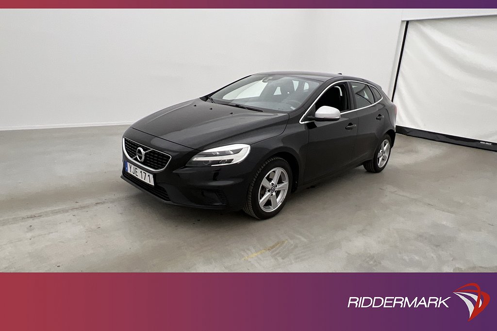 Volvo V40 T2 122hk R-Design VOC Värmare Sensorer Halvskinn