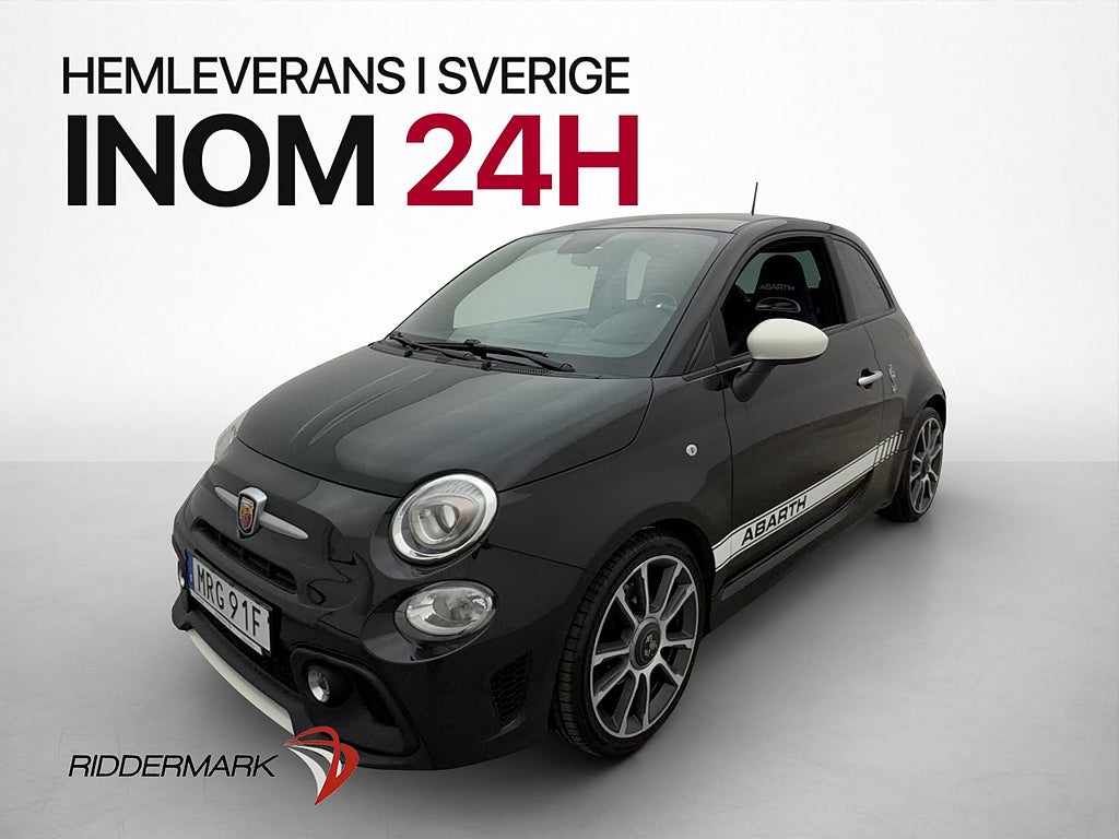 Abarth 595 165hk 70th Anniversary Navigation UConnect Skinn