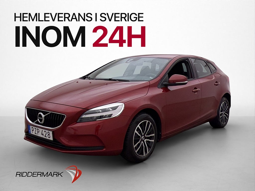 Volvo V40 T2 122hk Momentum VOC P-Sensorer Farthållare