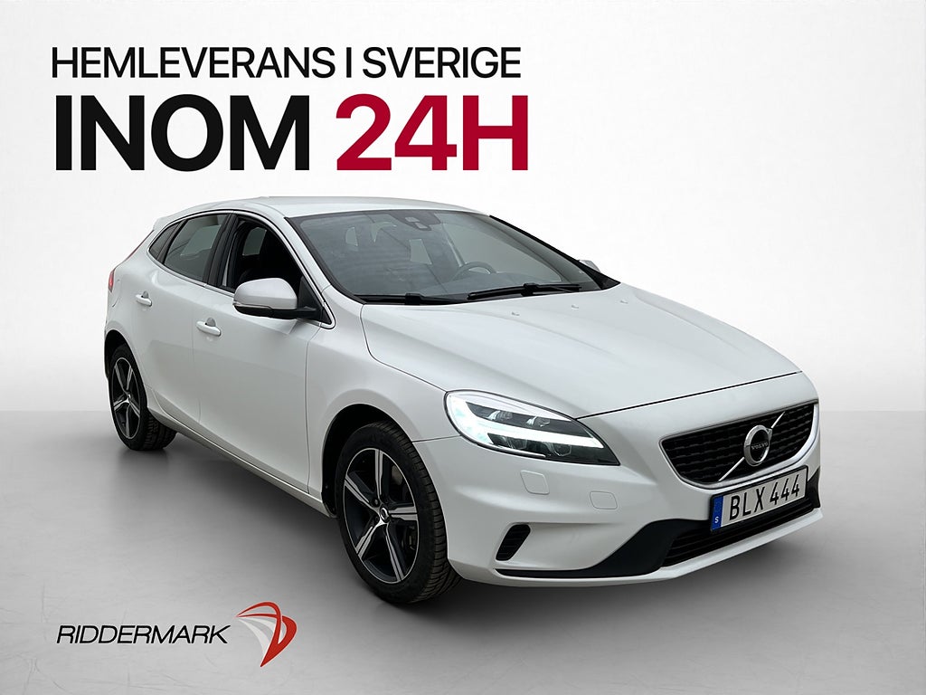 Volvo V40 D3 150hk R Design Sensor Skinn/Alcantara 0,4L/mil