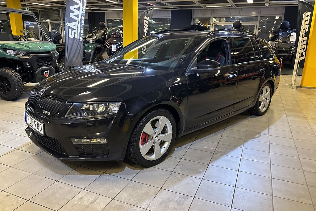 Skoda Octavia RS 2.0 TSI DSG Premium/Drag/Värmare/220hk