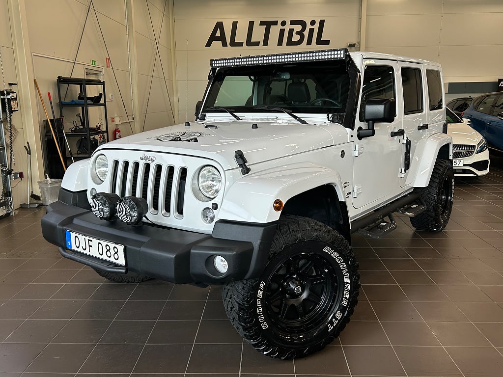 Jeep Wrangler Unlimited SAHARA 4WD Hardtop/Extraljus/Alpine