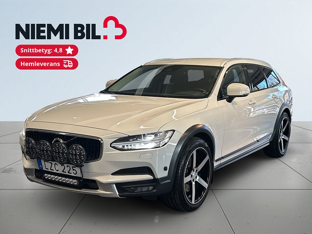 Volvo V90 Cross Country D5 AWD Aut Momentum Kamera/Dvärm/SoV/Extraljus/MoK