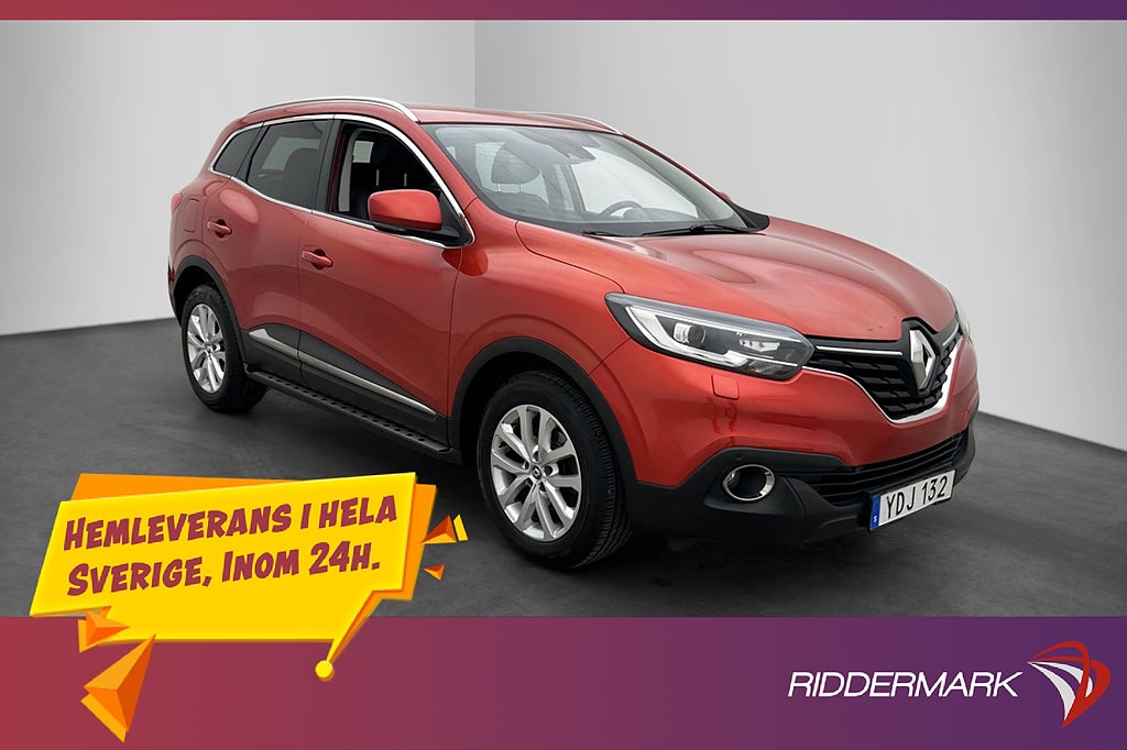 Renault Kadjar 1.2 TCe 130hk LIMITED Halvskinn Navi Keyless