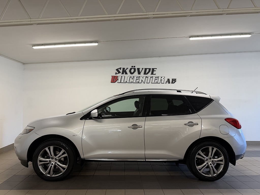 Nissan Murano 2.5dCi 190HK 4WD/Panorama/Drag/GPS/B-Kamera/M-Värmare