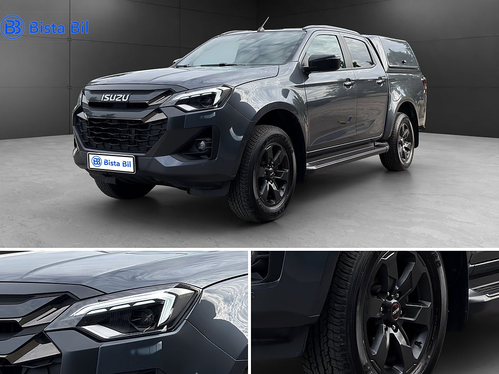 Isuzu D-Max CREW CAB 1.9 4WD / XRX AT / WEBASTO / MOMS / KÅPA 163Hk