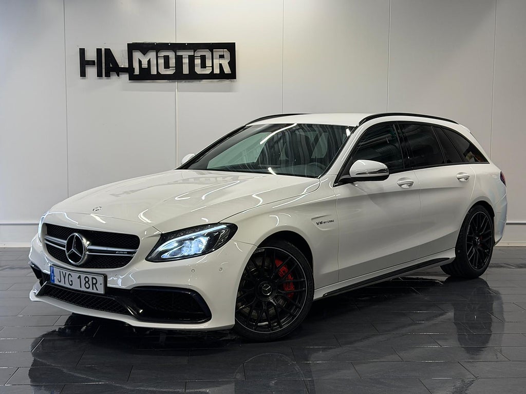 Mercedes-Benz C63 S T AMG Speedshift MCT |NyServ|NyBess|Sportavgas|
