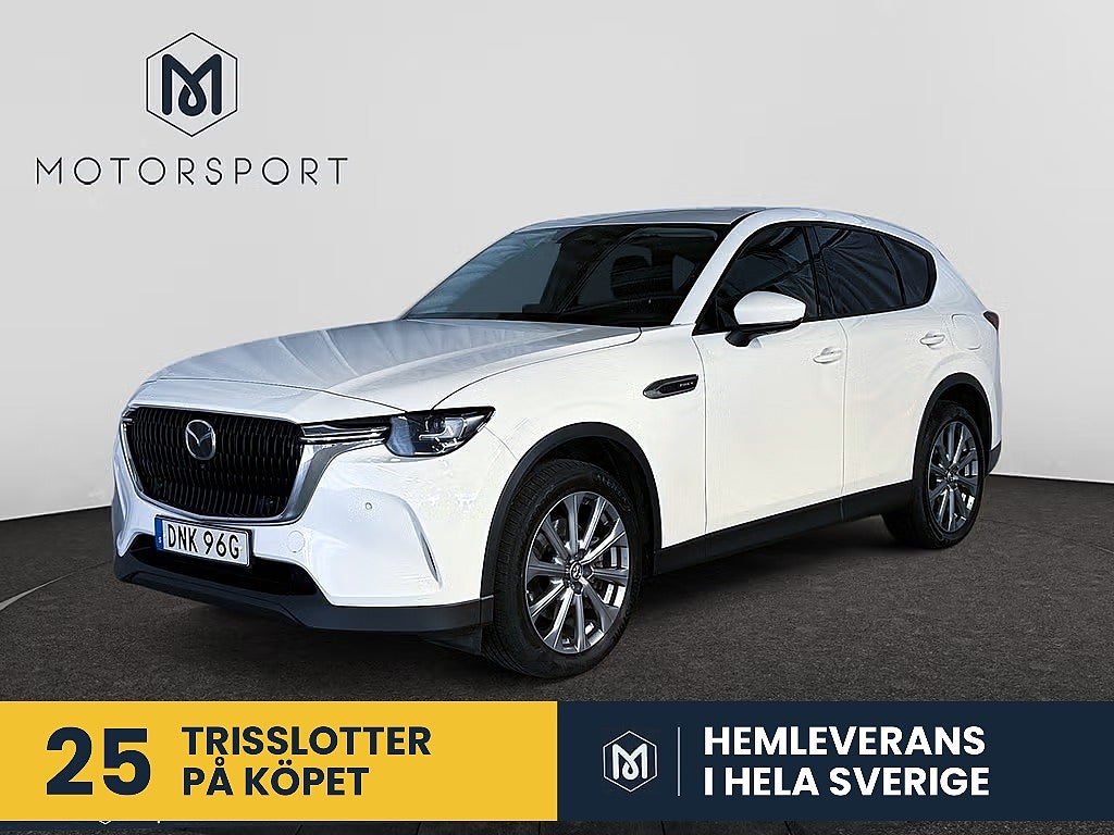 Mazda CX-60 PHEV Exclusive Farthållare Dragkrok Backkamera Bose HUD