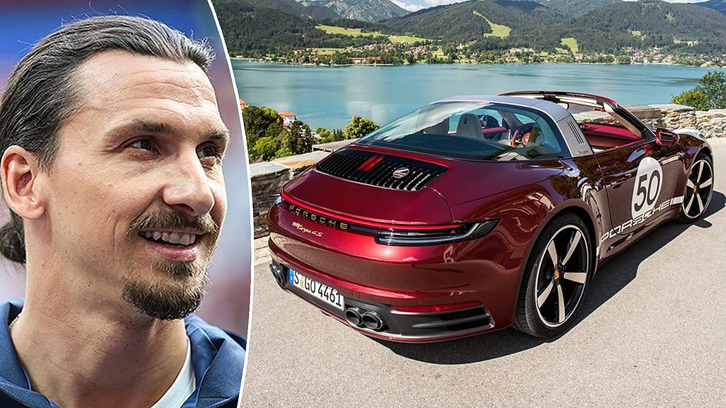 Zlatan har köpt en Porsche 911 Targa 4S Heritage Design Edition.