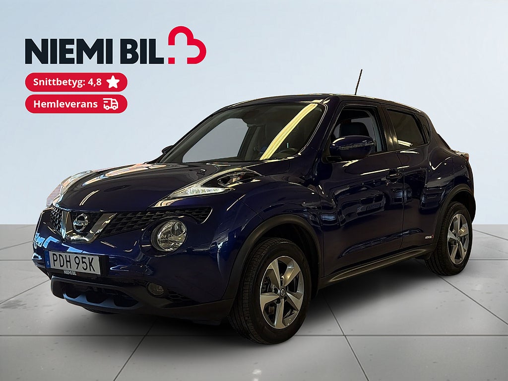 Nissan Juke 1.6 Auto Mvärme S&V-däck Backkamera Navigation Kamkedja