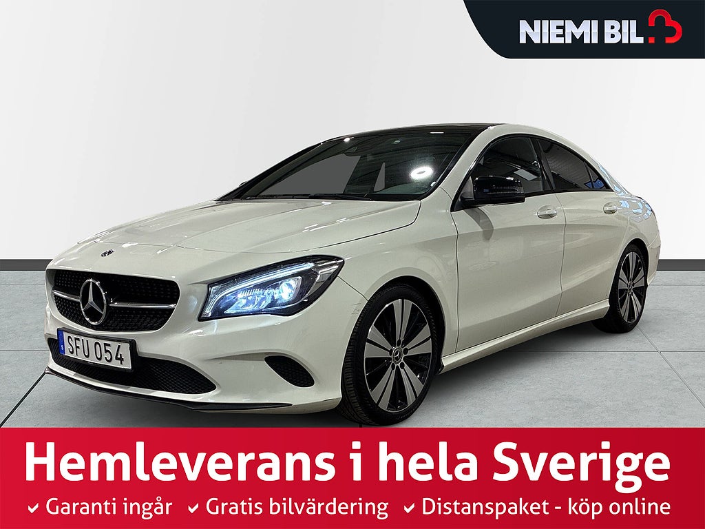 Mercedes-Benz CLA 220 d Aut Drag Värmare Pano S&V-däck 
