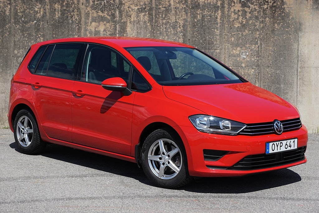 Volkswagen Golf Sportsvan 1.2 TSI 110hk|1-Ägare|Drag|B-Kamera|Adaptiv-Fart|