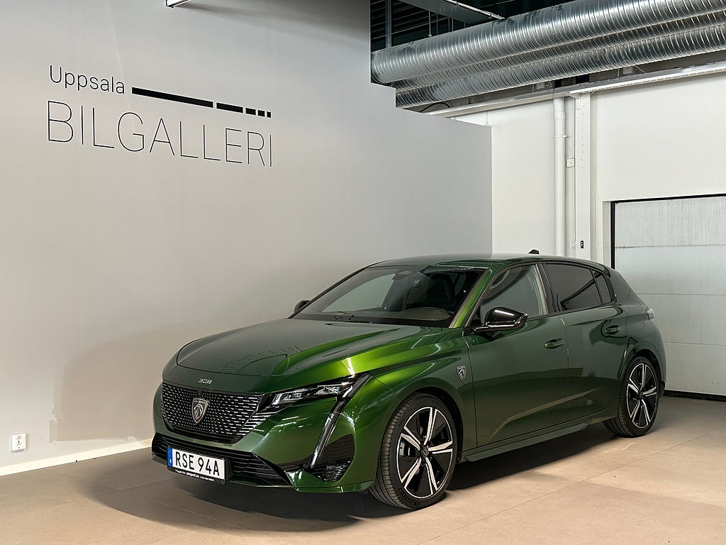 Peugeot 308 GT 130hk – Premium utrustning, garanti tom 2027!