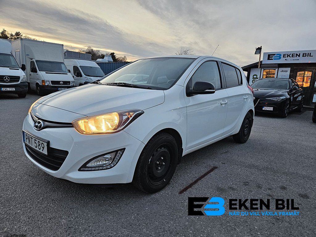 Hyundai i20 5-dörrar 1.2 Motorvärmare Nybesiktad Nyservad 