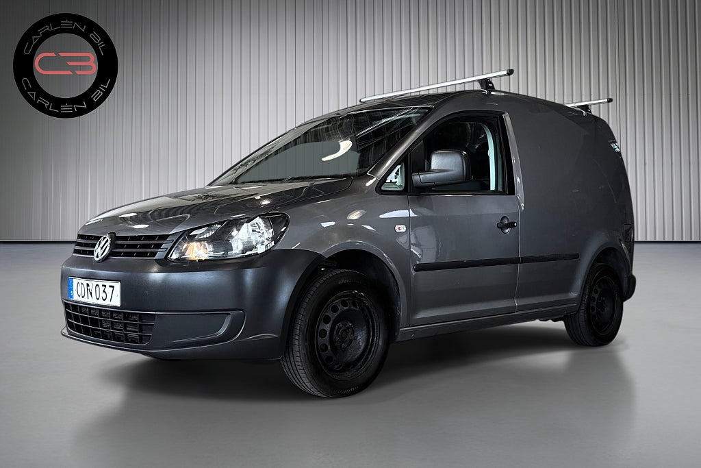 Volkswagen Caddy Skåpbil 1.6 TDI Värmare Drag Nybes Fullservad Takräcke