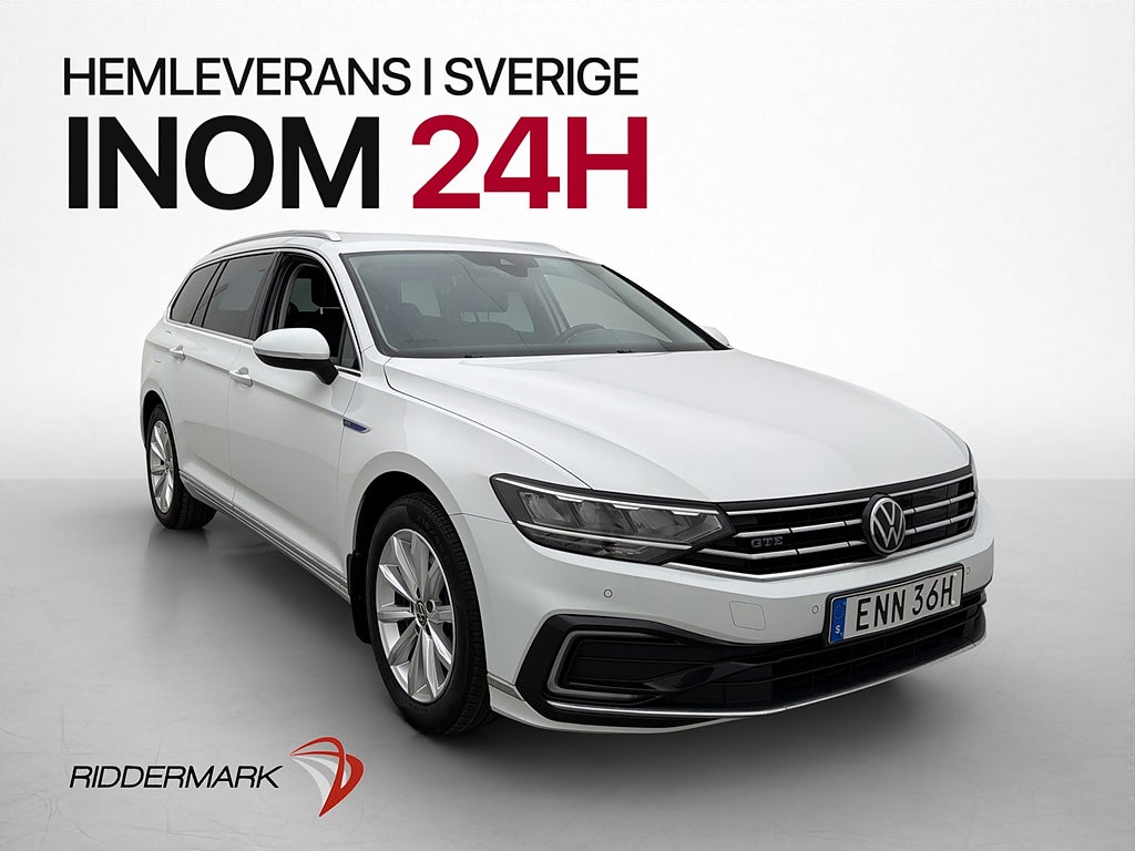 Volkswagen Passat 1,4 TSI GTE Dragkrok Backkamera CarPlay