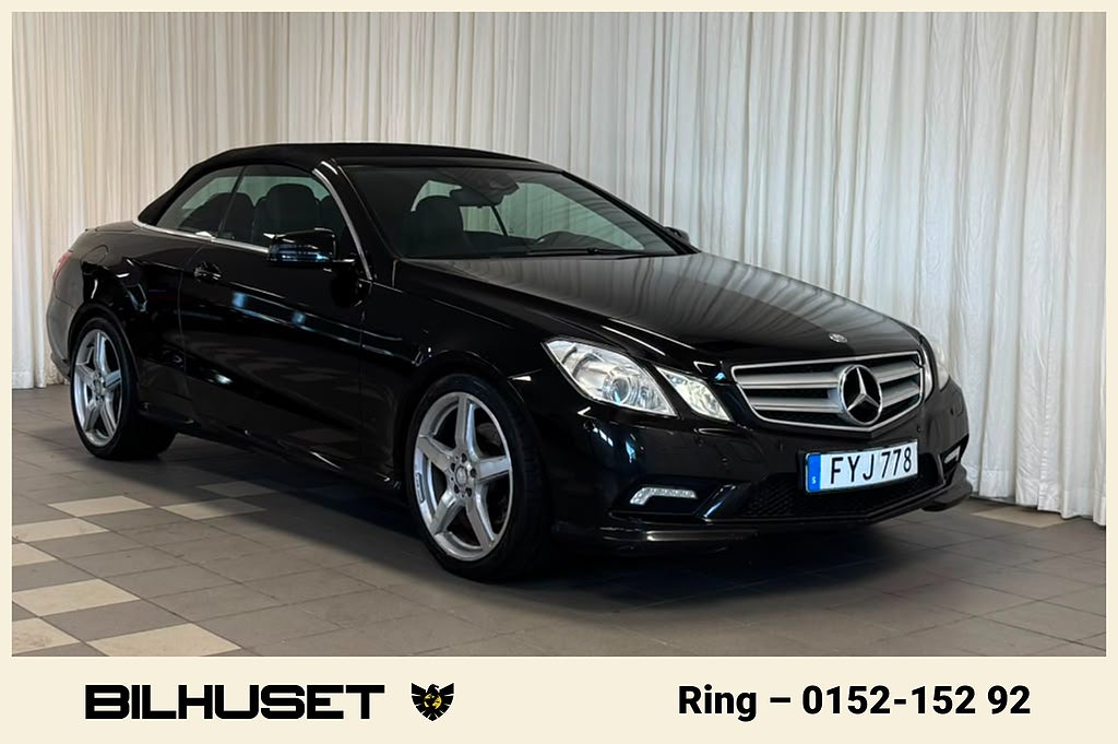 Mercedes-Benz E 200 Cabriolet CGI AUT AMG SPORT LÄDER