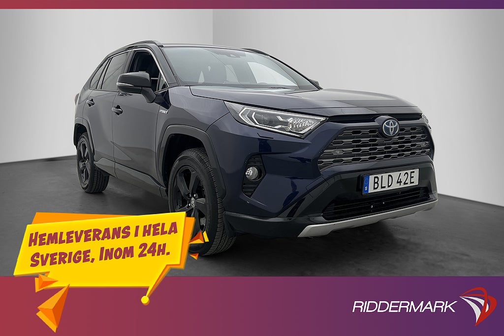 Toyota RAV4 HSD AWD-i Bi-Tone Kamera Rattvärme Keyless 222hk