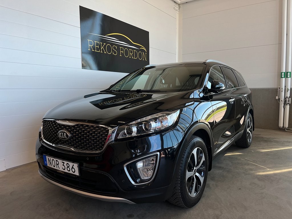 Kia Sorento 2.2 CRDi AWD Automatisk, 200hk 7-Sits/Navi/Backk