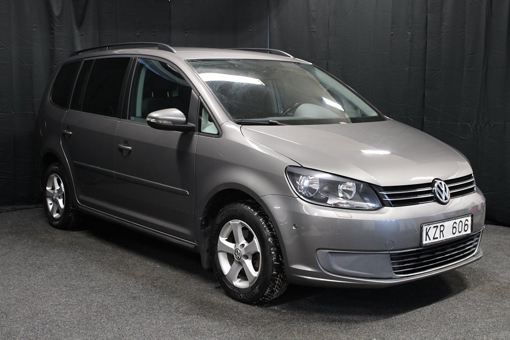 Volkswagen Touran 7-sits 1.4 TSI Masters |B-kamera|GPS|P-sensor|140hk