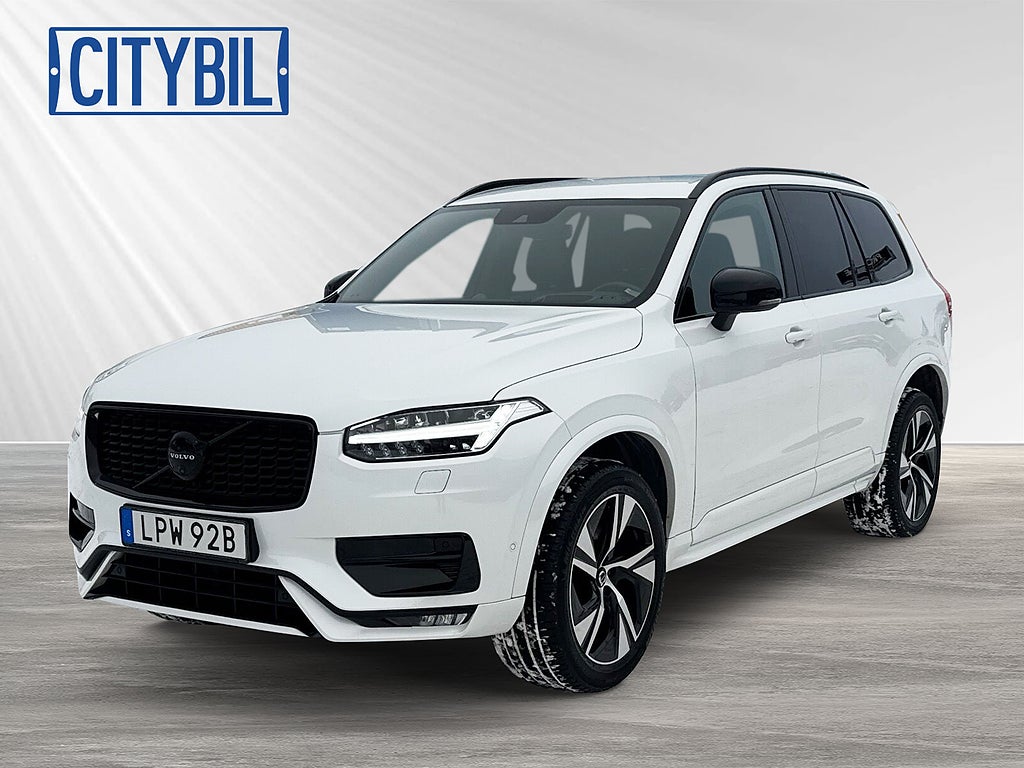 Volvo XC90 B5 AWD 235hk 7-sits R-Design - B&W - Luftfjädring - Massage