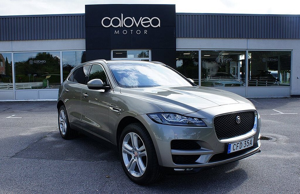 Jaguar F-Pace 30d AWD 300hk AUT SKINN BACKKAM MERIDIAN DRAG