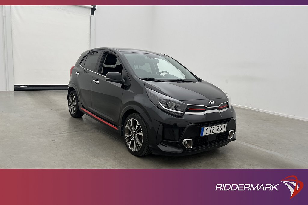 Kia Picanto 1.0 T-GDI 100hk GT-Line Skinn Kamera Rattvärme