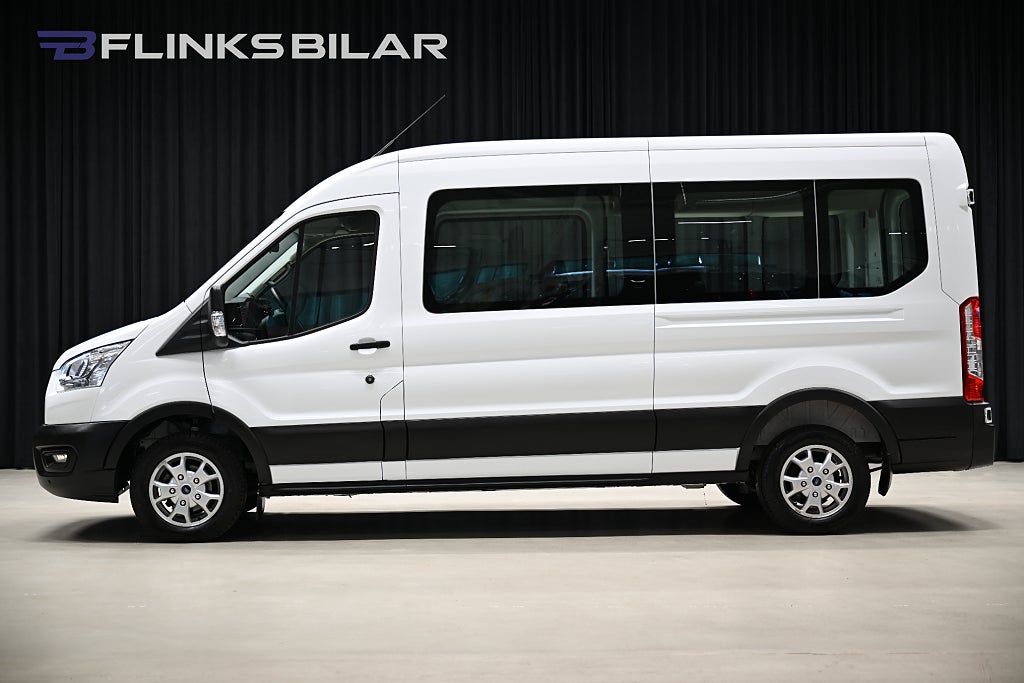 Ford Transit 310 Kombi 2.0 130HK 9-Sits|Värmare|Lågmil|Leasbar
