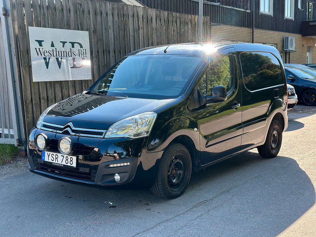 Citroën Berlingo Van 1.6 BlueHDi Euro 6 | 3-sits | D-värm