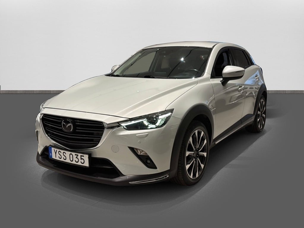 Mazda CX-3 2.0 SKYACTIV-G Optimum, V-hjul, HUD, BOSE, Kamera, Elstol, Navi