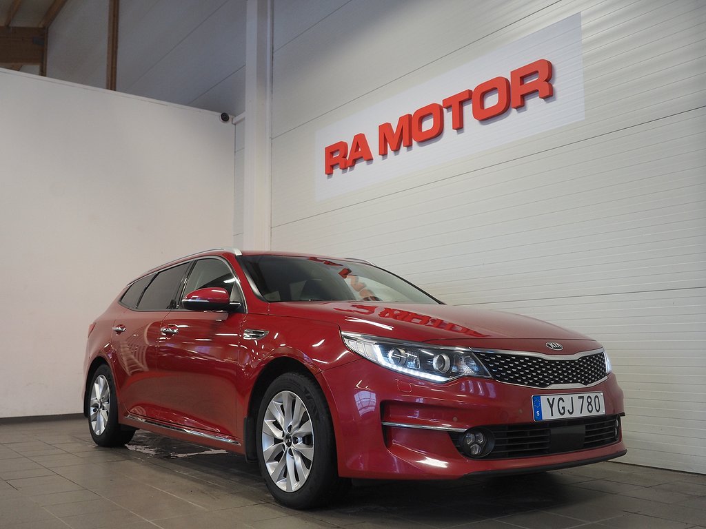 Kia Optima Sport Wagon 1.7 VGT DCT 141hk | Drag | Navi | 2017