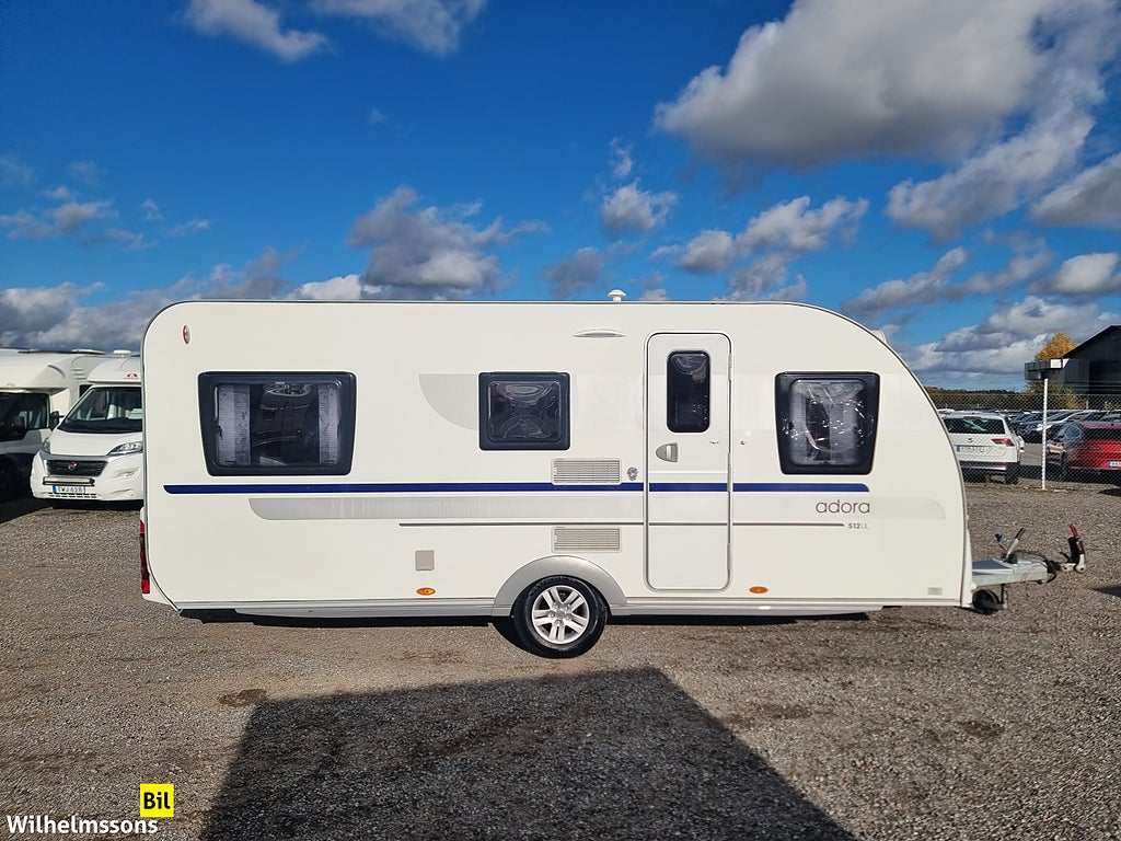 Adria ADORA 512 UL FÖRTÄLT/VINTER ANPASSAD