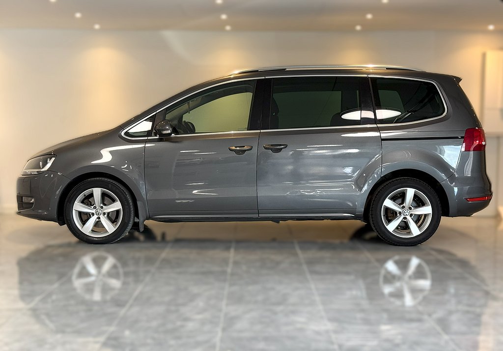 Volkswagen Sharan 2.0 TDI 140HK AUTOMAT PANO 7-SIT SKJUTDÖRRAR