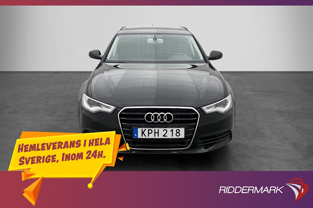 Audi A6 TDI 190hk Proline D-Värmare Sensorer Keyless Drag