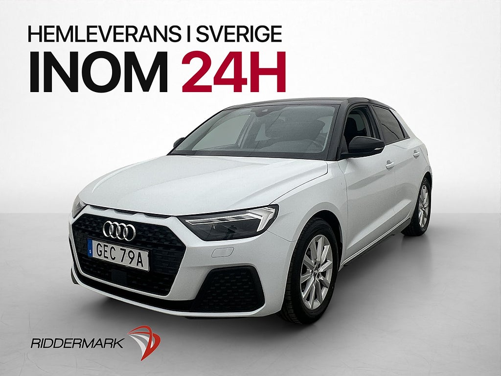 Audi A1 Sportback 30 TFSI 116hk Proline CarPlay P-Sensorer
