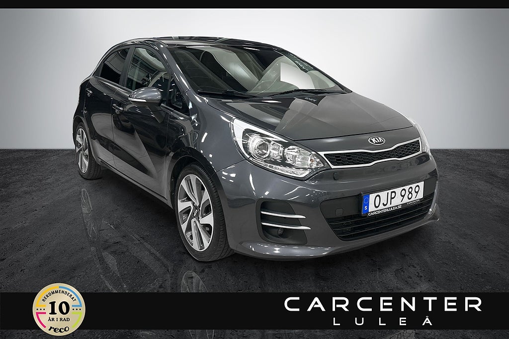 Kia Rio 5-dörrar 1.2 CVVT GLS Backkamera/Gps/Farthållare/MoK
