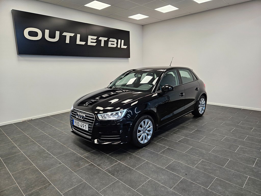 Audi A1 Sportback 1.0 TFSI 95hk Xenon/Led Dragkrok Euro 6