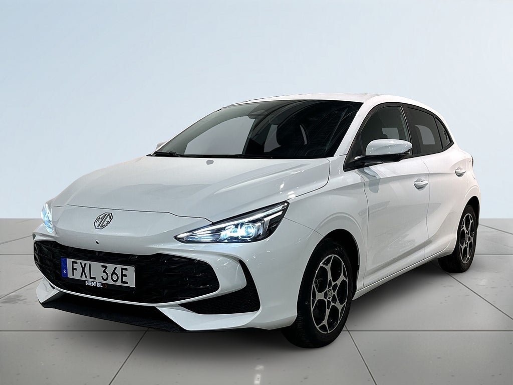 MG 3 Hybrid+ Luxury Carplay 360° GPS Pvärm S/V-hjul MOMS