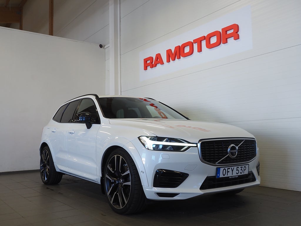 Volvo XC60 T8 392hk AWD R-Design B&W Luft 22" Pano Drag Se Spec! 2020