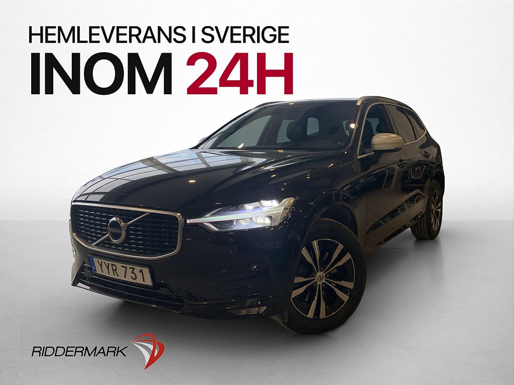 Volvo XC60 D4 AWD 190hk R-Design VOC D-Värmare Drag Navi