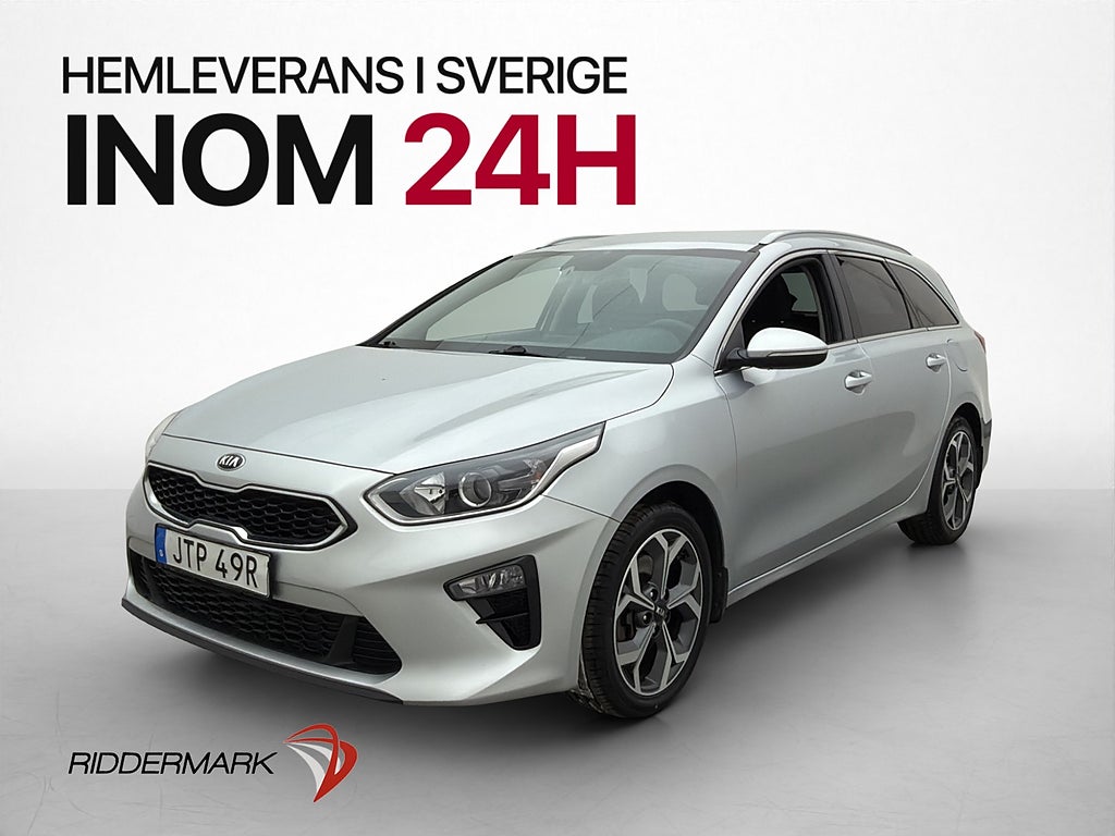 Kia Ceed Sportswagon 1.4 T-GDI 140hk Kamera CarPlay Rattvärm