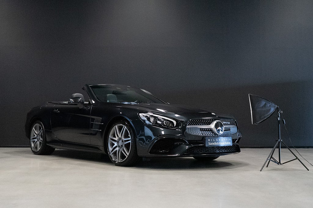 Mercedes-Benz SL 500 AMG Night / Exclusiv läder / Se spec