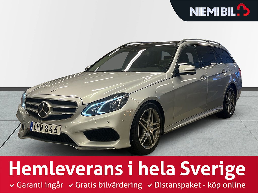 Mercedes-Benz E 350 S&V-däck/MoK/Drag/Harman/Navi/Pano/Dvärm